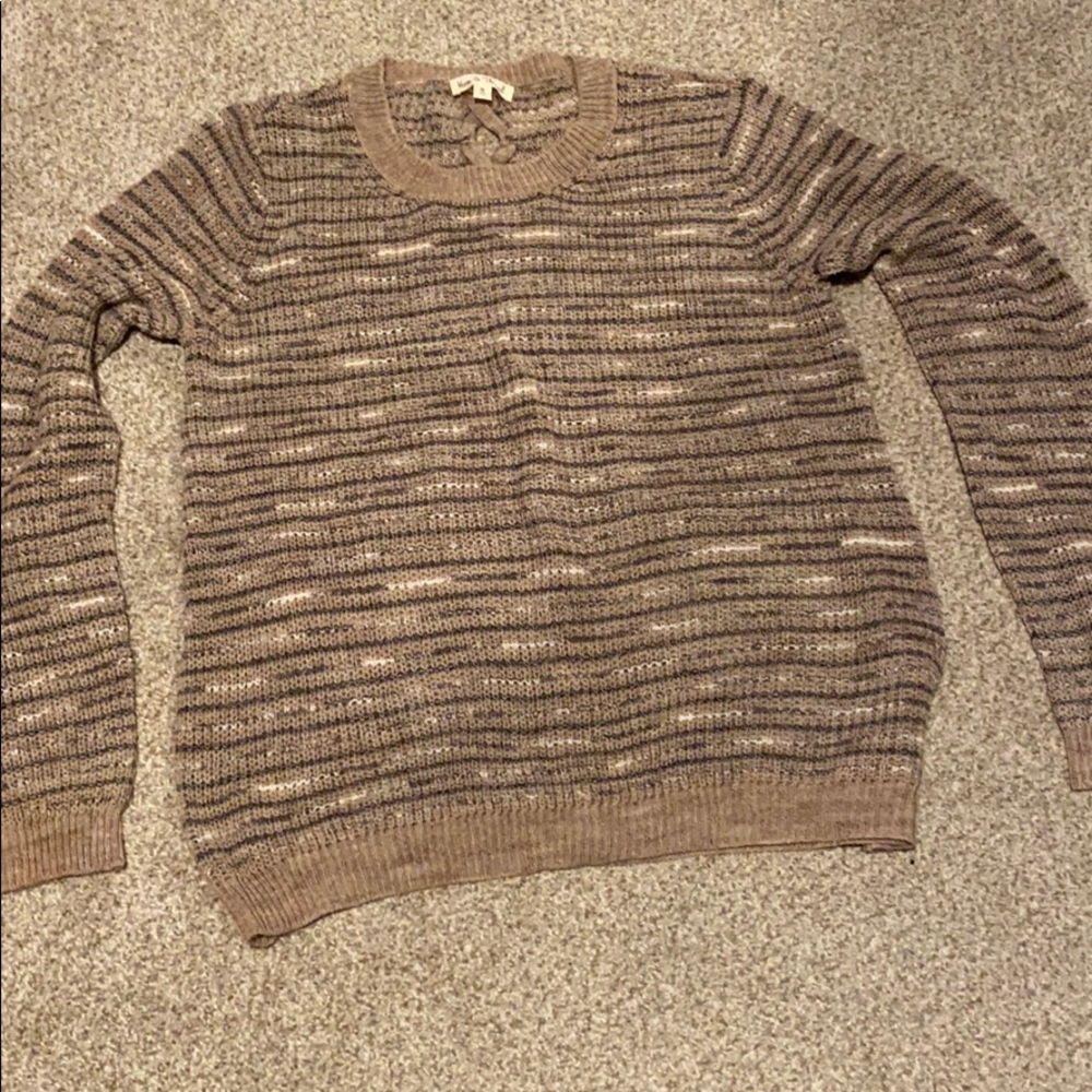 Detailed Back Sweater - image 1